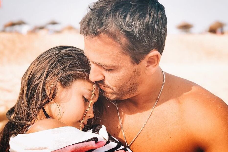 Pedro Teixeira e a filha Maria