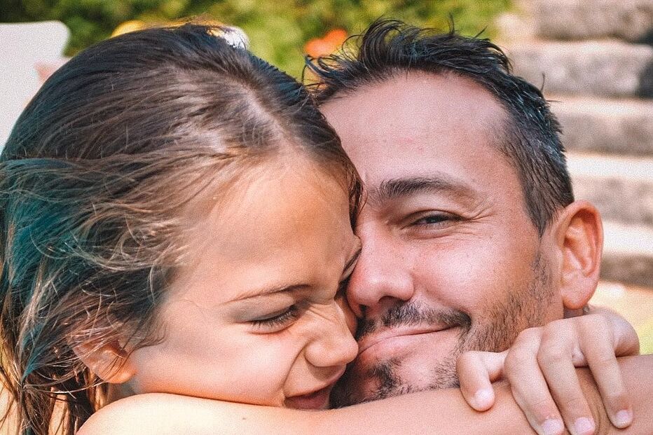 Pedro Teixeira e a filha Maria