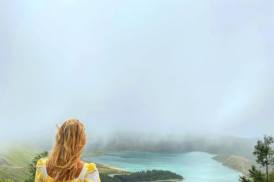 Marisa Cruz desfruta de uns dias nos Açores