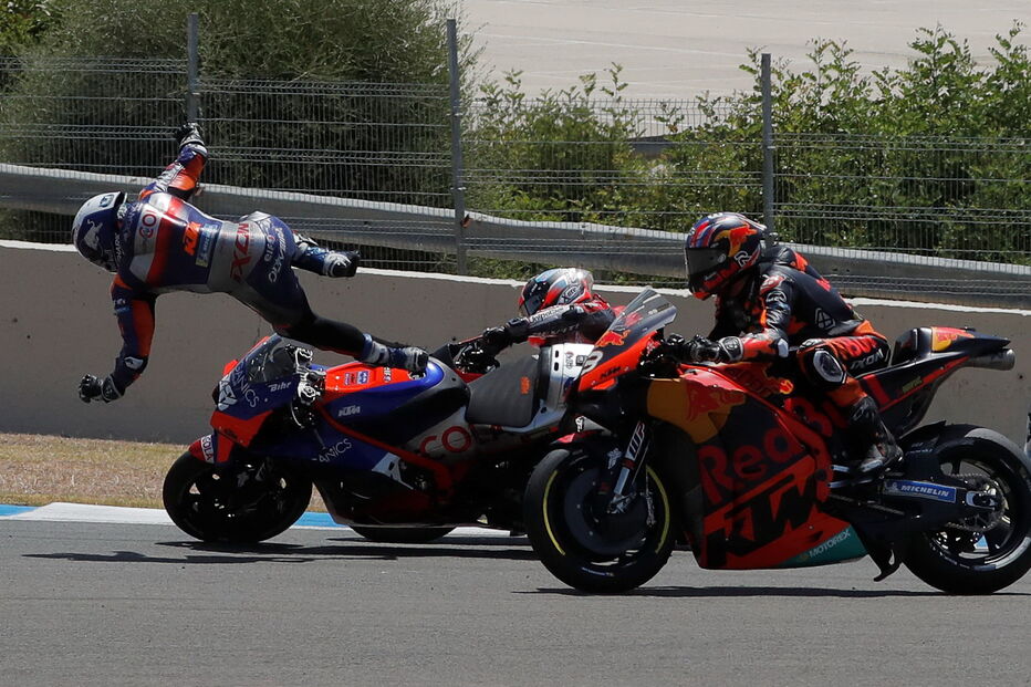 Miguel Oliveira cai na primeira curva e abandona GP da Andaluzia de MotoGP