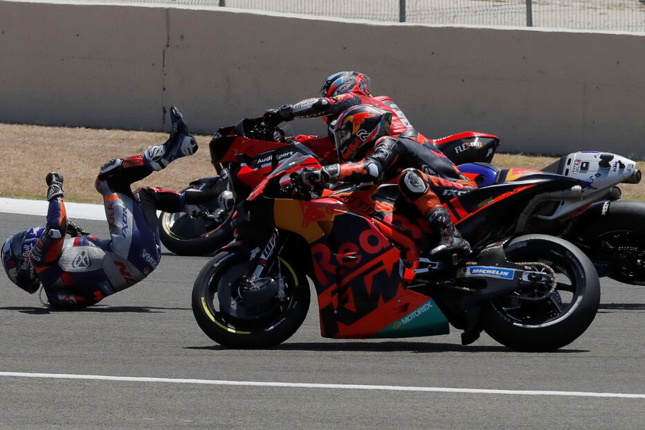 Miguel Oliveira cai na primeira curva e abandona GP da Andaluzia de MotoGP