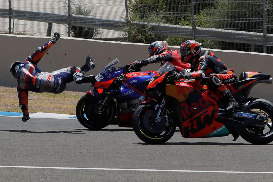 Miguel Oliveira cai na primeira curva e abandona GP da Andaluzia de MotoGP