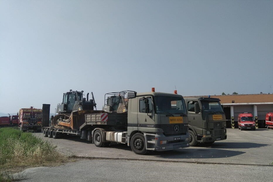 Máquinas de rasto Oleiros