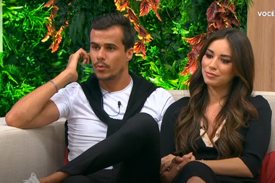 Pedro Alves e Jéssica no 'Você na TV'