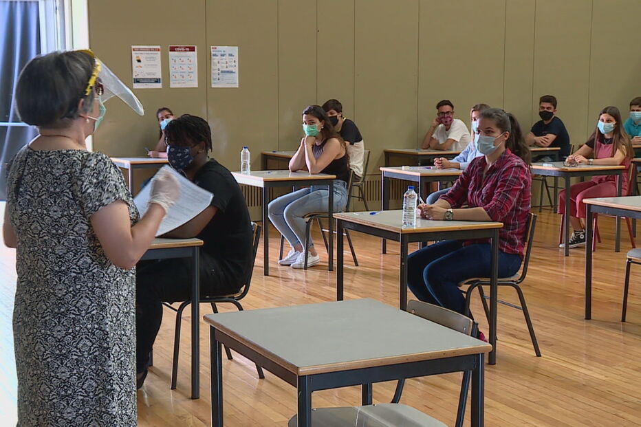 máscaras escolas, ensino, escolas