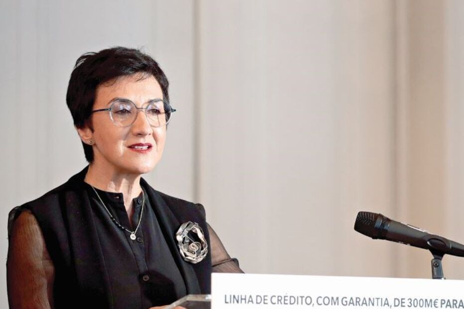 Maria do Céu Albuquerque, a ministra da Agricultura