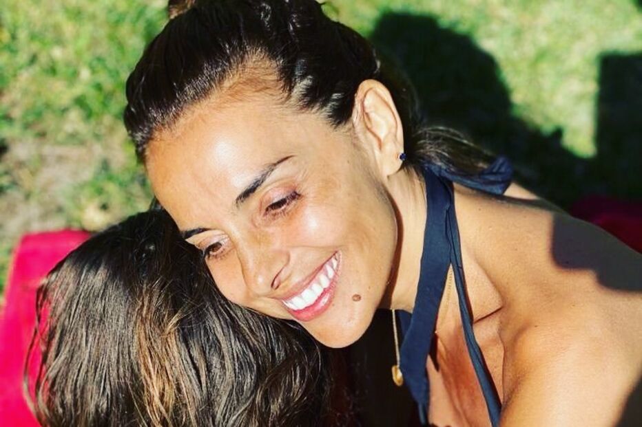 Catarina Furtado e a enteada, Maria