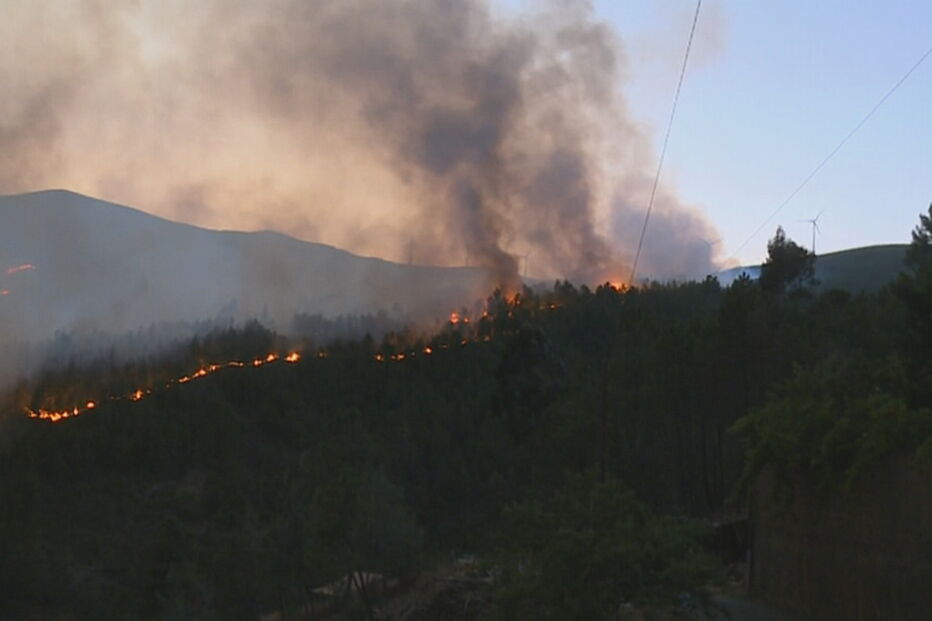 Incêndio na Covilhã 