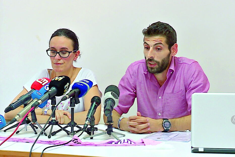 Pais da bebé Matilde