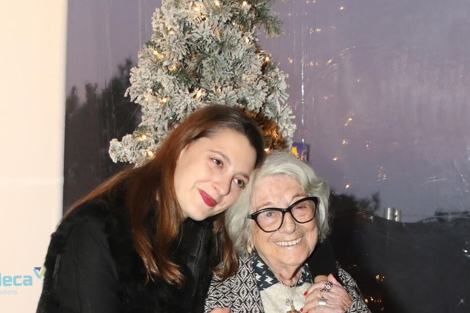 Eunice Muñoz e a neta, Lídia