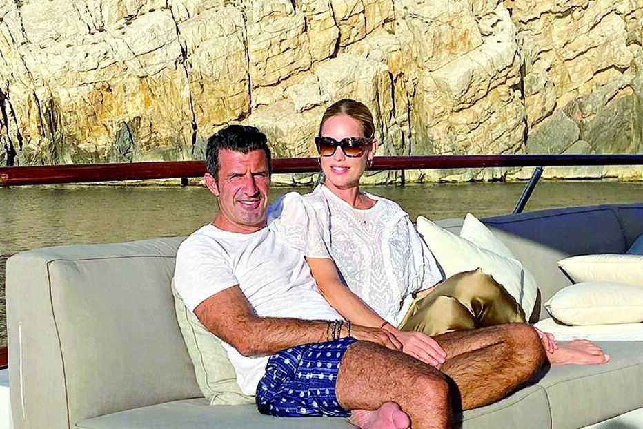 Luís Figo e a mulher, Helen