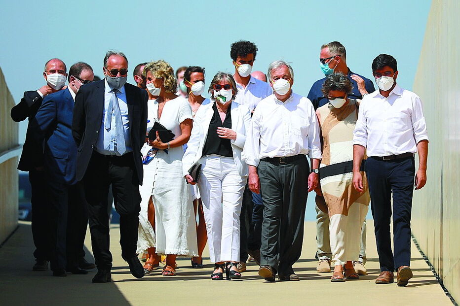 Secretário-geral das  Nações Unidas, António Guterres,  foi ontem homenageado no Museu do Coa  