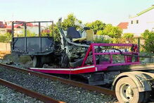 Ricardo Silva, de 40 anos, foi projetado vários metros   