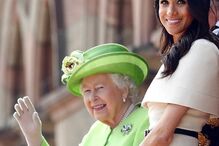 Elisabeth II e Meghan Markle