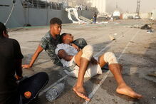 Caos e destruição em Beirute: Imagens mostram momento da explosão e destroços na capital do Líbano	