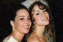 Mariah Carey com a irmã, Allison
