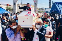 Funeral de Sahar Fares