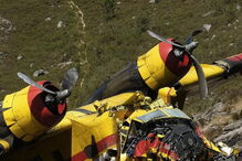 Canadair cai no Gerês