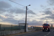 meios aéreos, incêndio, Sintra	