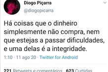 Diogo Piçarra, Olavo Bilac