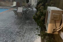 Granizo em Valdanta, Chaves