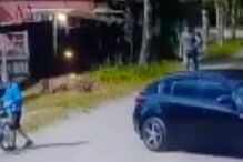 Suspeito foi filmado a perseguir vítimas