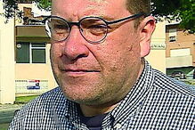 Adolfo Reis, líder da Associação de Moradores