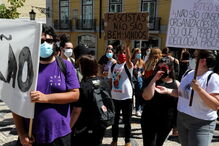 Centenas manifestam-se em Lisboa contra crescente à-vontade da extrema-direita
