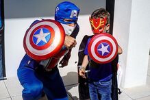 Festa de aniversário do filho de Rui Patrício e Vera Ribeiro