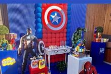 Festa de aniversário do filho de Rui Patrício e Vera Ribeiro