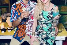 Madonna e o suposto namorado, Ahlamalik Williams