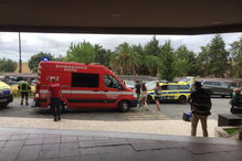 Parede de hotel cai em Évora e provoca pelo menos quatro feridos