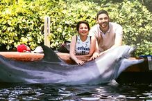 João Ricardo e Beatriz, irmã de Sara Norte