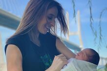 Sara Prata e a pequena Amélia