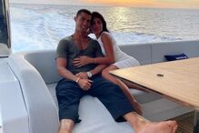 Cristiano Ronaldo e a namorada, Georgina Rodríguez