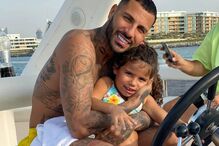 Ricardo Quaresma e a filha, Kauana