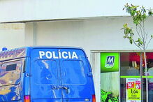 PSP foi ao local e investiga o assalto 