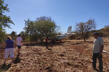 queda avioneta, boliqueime