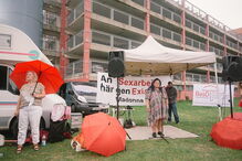 Prostitutas alemãs têm feitos demonstrações das medidas de prevenção da Covid-19 que aplicam no negócio