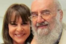 Eugénia de Melo e Castro com o pai, E. M. de Melo e Castro