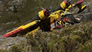 Morreu o segundo piloto ferido em queda de Canadair durante combate a incêndio no Gerês