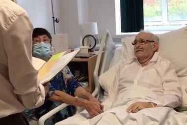 Homem com cancro terminal cumpriu último desejo e casou