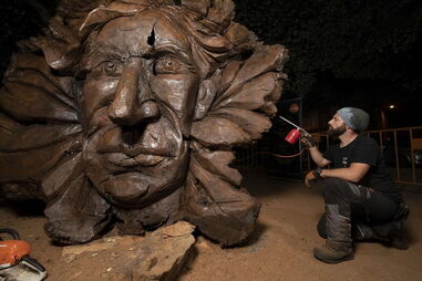 Filha de Miguel Torga diz estar desolada com escultura do autor em raiz de negrilho