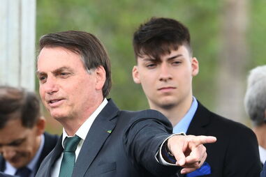 Filho mais novo de Jair Bolsonaro, Renan Bolsonaro