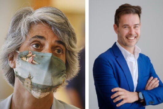 Graça Fonseca e Ricardo Veludo