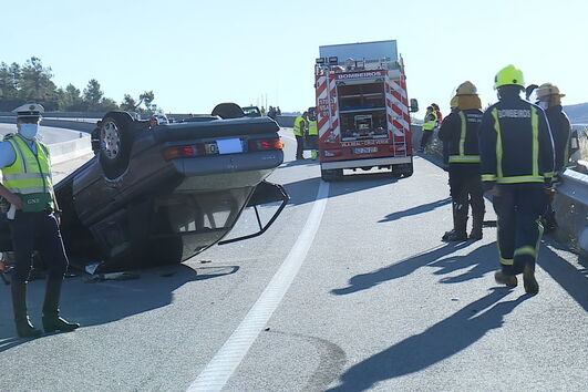 Homem morre na A4 após duplo acidente em Alijó