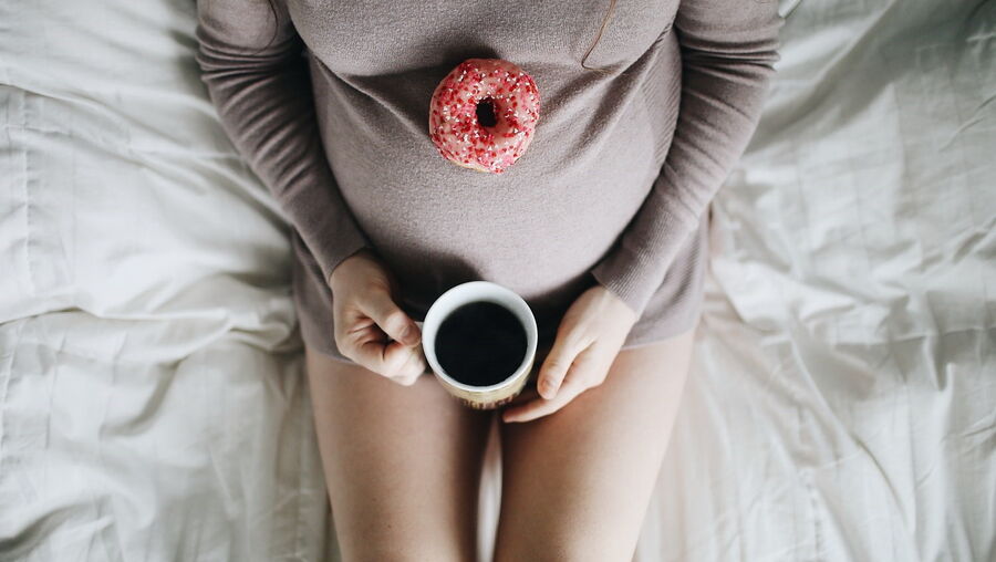 A gravidez e o café
