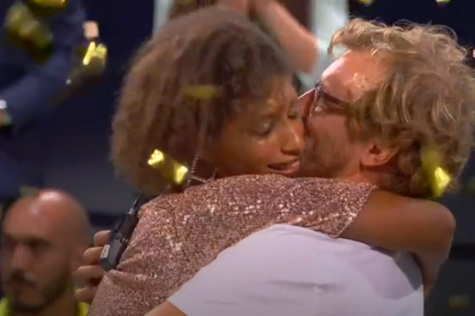 Soraia e Diogo na final do 'Big Brother'