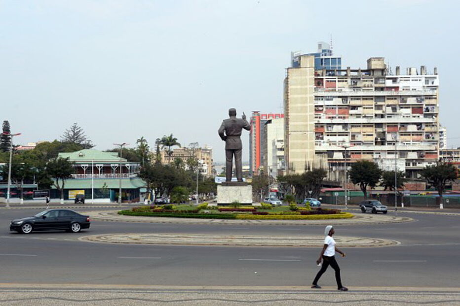 Rua de Maputo, em Moçambique