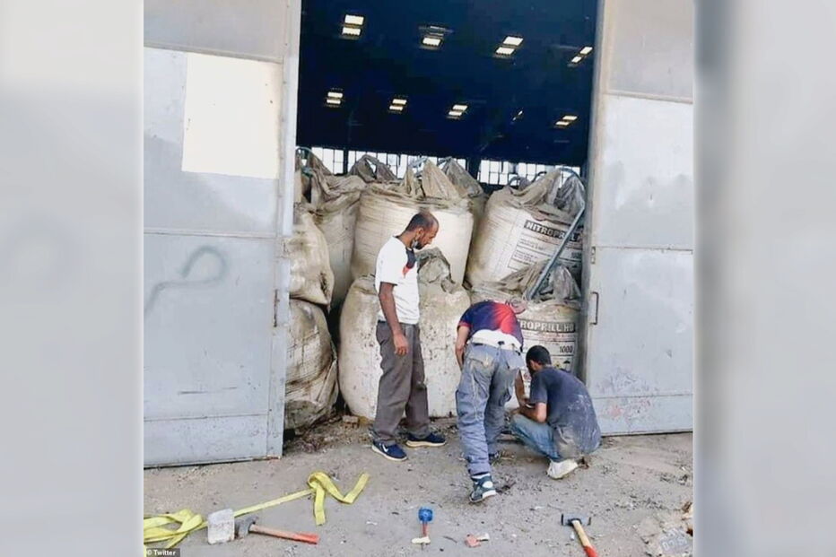 Reveladas imagens do porto de Beirute captadas antes das explosões